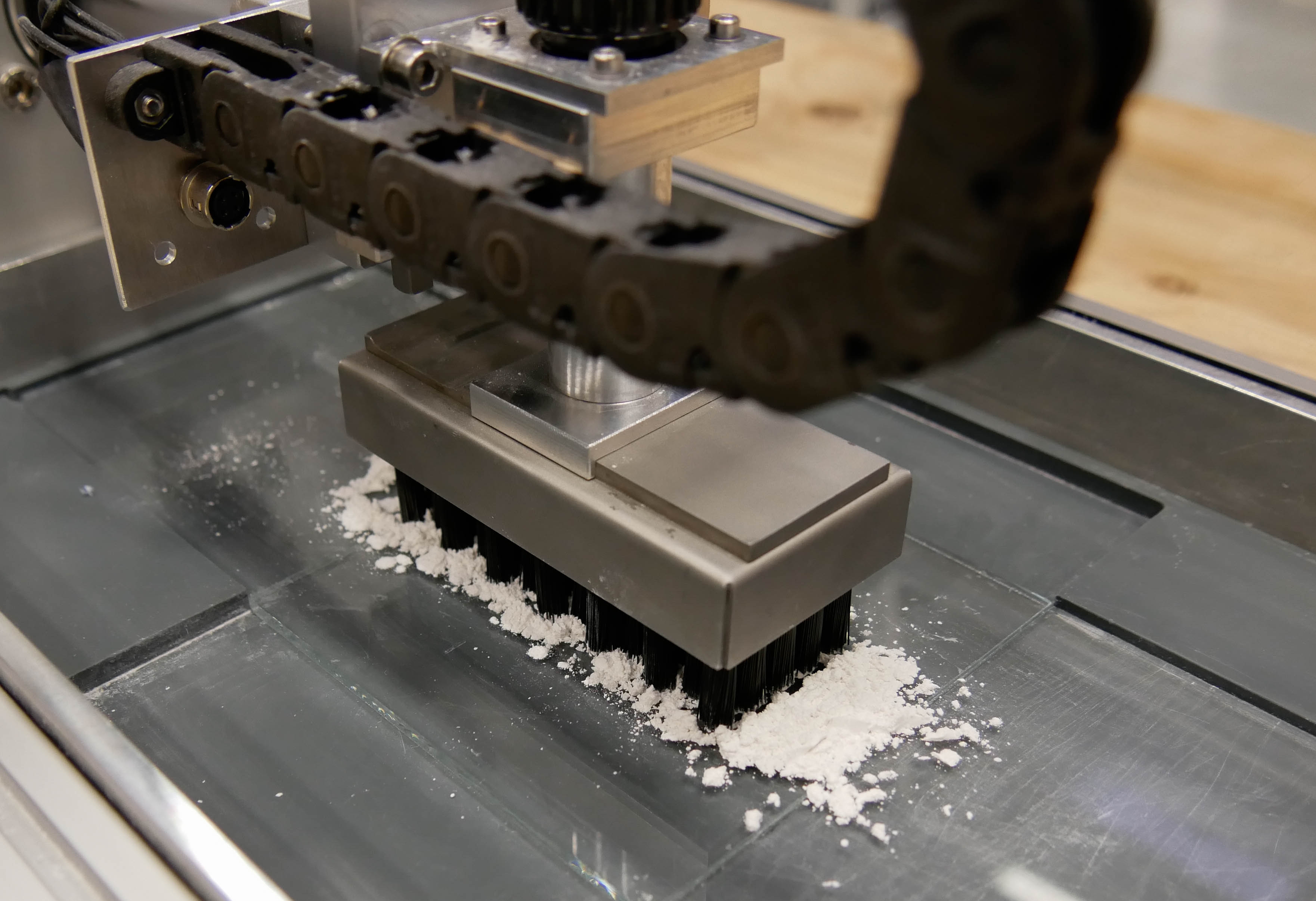 Mobiler Abrasionstester